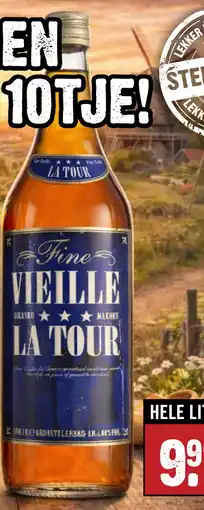 Dirck 3 Fine Vieille la Tour HELE LITER aanbieding
