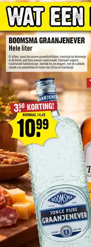Dirck 3 Boomsma Jonge Jenever 100 cl aanbieding