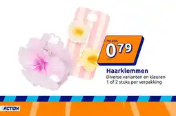 Action Haarklemmen aanbieding