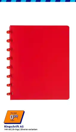 Action Ringschrift A5 aanbieding