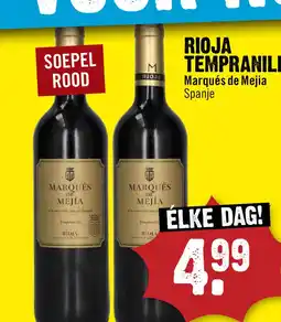 Dirck 3 Marqués de Mejia Rioja Tempranillo 75 cl aanbieding