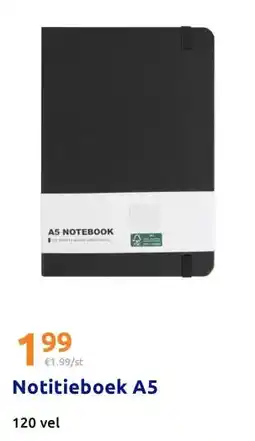 Action Notitieboek A5 aanbieding
