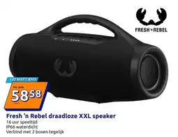 Action Fresh 'n Rebel draadloze XXL speaker aanbieding