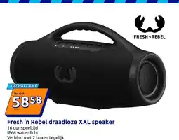 Action Fresh 'n Rebel draadloze XXL speaker aanbieding
