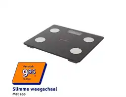 Action Slimme weegschaal aanbieding