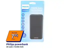 Action Philips powerbank aanbieding