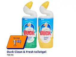 Action Duck Clean & Fresh toiletgel aanbieding
