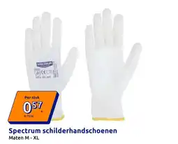 Action Spectrum schilderhandschoenen aanbieding