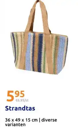 Action Strandtas aanbieding