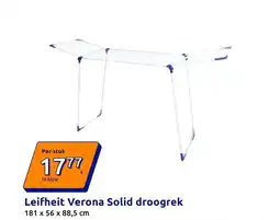 Action Leifheit Verona Solid droogrek aanbieding