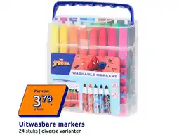 Action Uitwasbare markers aanbieding