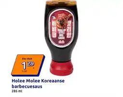 Action Holee Molee Koreaanse barbecuesaus aanbieding