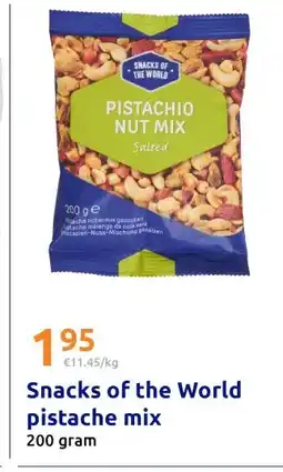 Action Snacks of the World pistache mix aanbieding