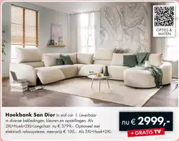 Woonsquare Hoekbank San Dior aanbieding