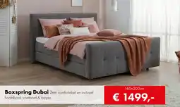 Woonsquare Boxspring Dubai aanbieding