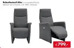 Woonsquare Relaxfauteuil Alta aanbieding