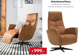 Woonsquare Relaxfauteuil Reno aanbieding