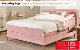 Woonsquare Boxspring Saga aanbieding