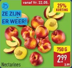ALDI Nectarines aanbieding