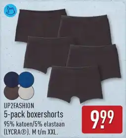 ALDI Up2fashion Boxershorts aanbieding