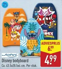 ALDI Disney bodyboard aanbieding