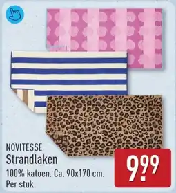 ALDI Novitesse Strandlaken aanbieding