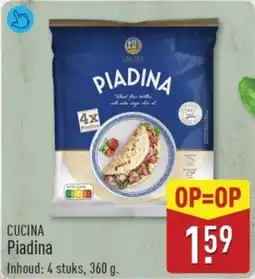 ALDI Cucina Piadina aanbieding