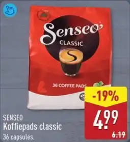 ALDI Senseo Koffiepads Classic aanbieding
