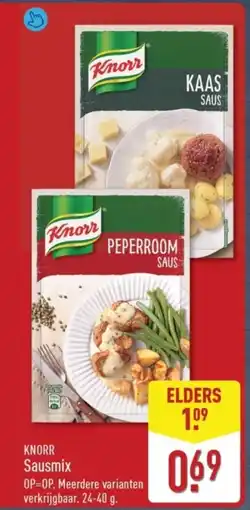 ALDI Knorr Sausmix aanbieding