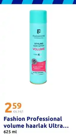 Action Fashion Professional volume haarlak Ultra Strong aanbieding