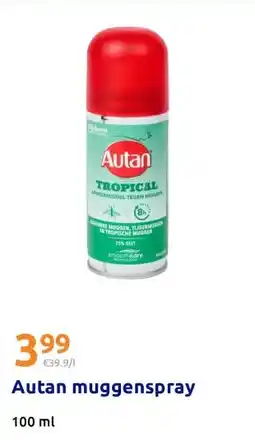 Action Autan muggenspray aanbieding