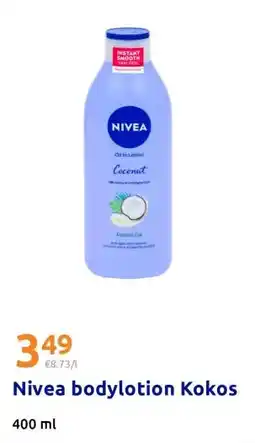 Action Nivea bodylotion Kokos aanbieding