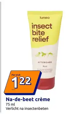 Action Na-de-beet crème aanbieding