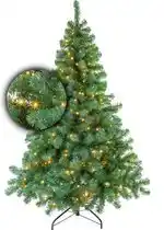 Bol.com Kerstboom Excellent Trees LED Stavanger Green 180 cm met verlichting - ⌀110cm - 180cm aanbieding