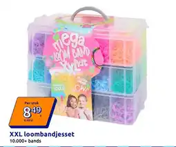 Action XXL loombandjesset aanbieding