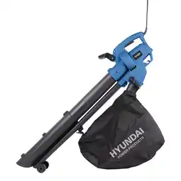 Bol.com HYUNDAI homeline 3-in-1 bladblazer electrisch 3000W - Bladzuiger met Versnipperaar- incl. 45 liter o aanbieding
