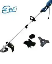 Bol.com Borg Elektrische Bosmaaier 1200 Watt - 3 in 1 - inclusief 2 x onkruidborstel aanbieding