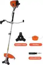 Bol.com Kibani 4-takt Bosmaaier Benzine - kantenmaaier - grastrimmer - tuingereedschap incl. accessoires aanbieding