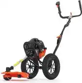 Bol.com FUXTEC FSR152 Benzine Bosmaaier op Wielen 51,7cc 2-Takt 44cm Snijbreedte 1,35kW aanbieding