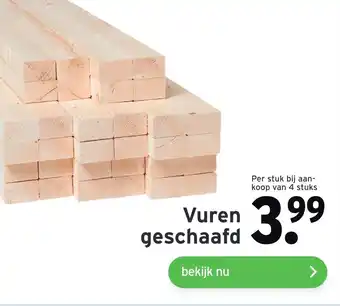 GAMMA Vuren geschaafd aanbieding