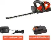 Bol.com Kibani Accu Heggenschaar – inclusief 2000mAh li-ion accu – 51 cm Zwaardlengte - 21V aanbieding