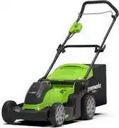 Bol.com Greenworks-Grasmaaierset-2-in-1-40-V-41-cm aanbieding