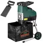 Bol.com Gardebruk Hakselaar - Elektrisch 3100W takdikte 44mm – Groen/Zwart aanbieding