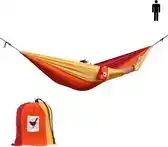 Bol.com MoreThanHip - SINGLE 1 persoons (reis)hangmat Sunset - 290 x 145 cm aanbieding