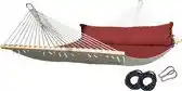 Bol.com Hangmat met SPREIDSTOK - 2 persoons - incl. bevestigingsset - EXTRA STEVIG - UV bestendig - Panama aanbieding