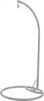 Bol.com Rijoka Frame standaard voor Hangstoel - Draagkracht 120kg - 95x95x190cm - Grijs aanbieding