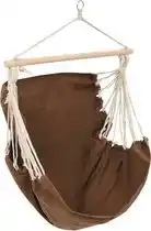 Bol.com vidaXL - Hangstoel - bruin - (large) aanbieding