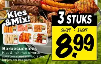 Vomar Voordeelmarkt Barbecuevlees aanbieding