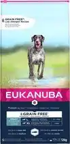 Bol.com Eukanuba Adult Large Grain Free Zeevis - Hondenvoer - 12 kg aanbieding