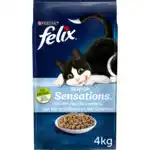 Bol.com Felix Senior Sensations - Kattenvoer Droogvoer - Kip Kalkoen Groenten - 4 x 4 kg aanbieding